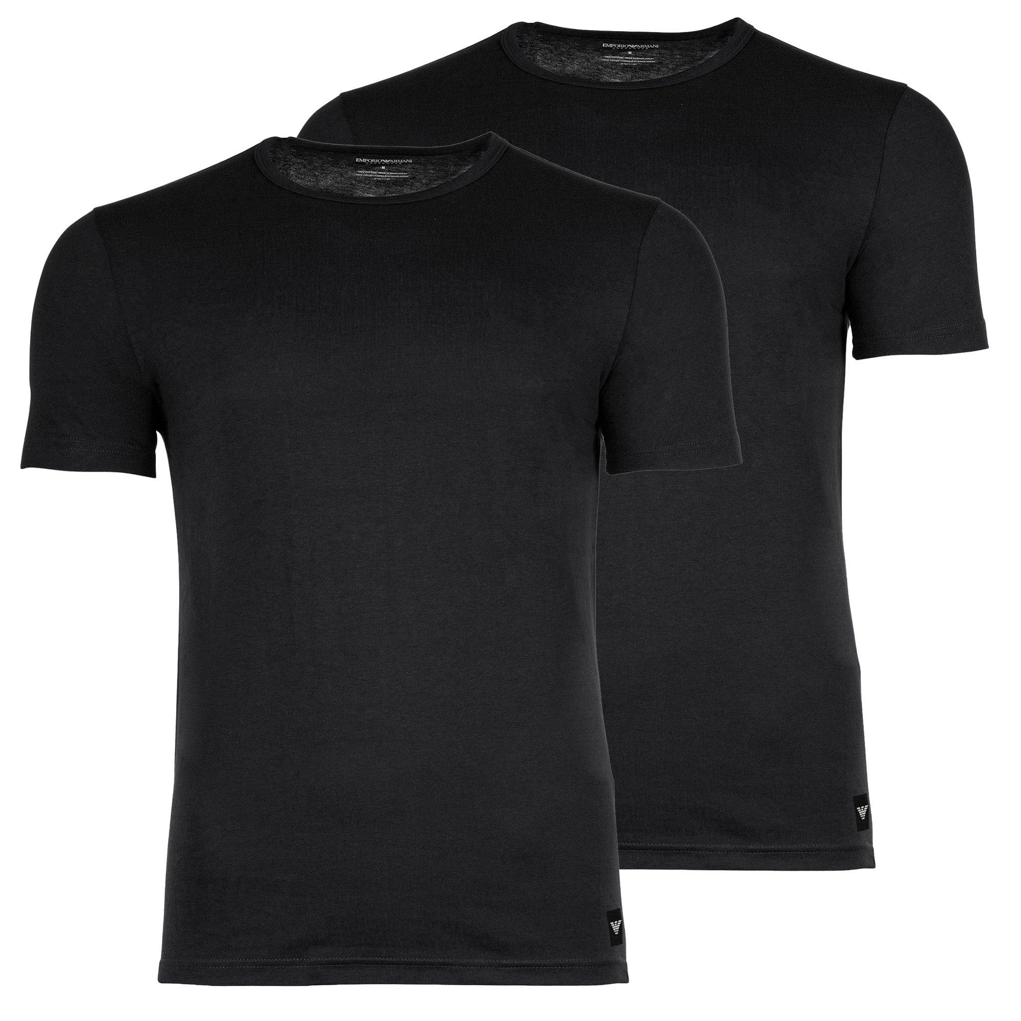 T-Shirt Herren T-Shirt 2er Pack Baumwolle