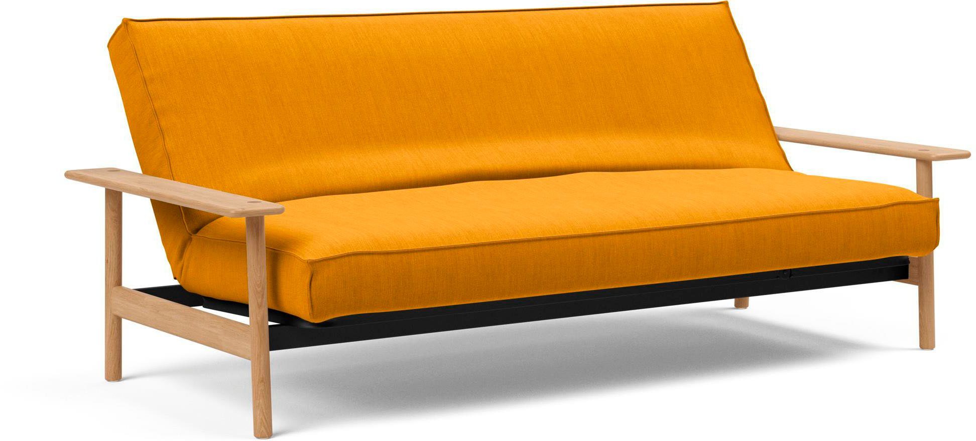 INNOVATION LIVING ™ Schlafsofa Balder Sofa, Bettfunktion, Relaxsofa, Design mit hohem Komfort, Rückenlehne 3-fach verstellbar, Dauerschläfer