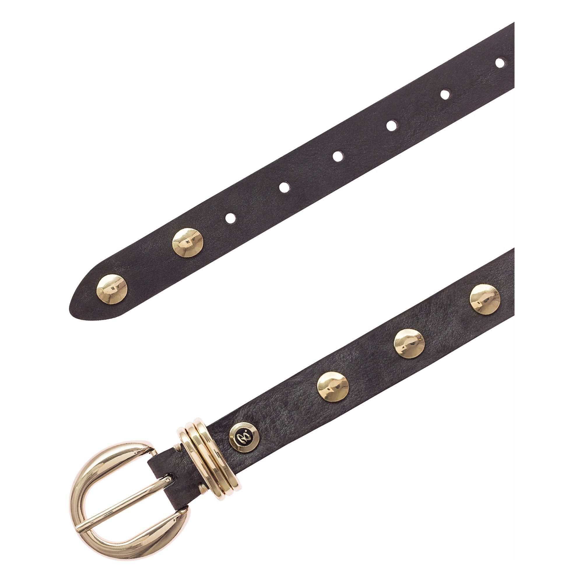 b.belt Ledergürtel Dornschließe