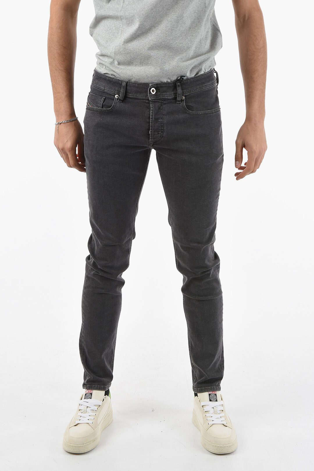 Diesel Skinny-fit-Jeans Diesel Herren Röhrenjeans - SLEENKER R18F6 5-Pocket günstig online kaufen