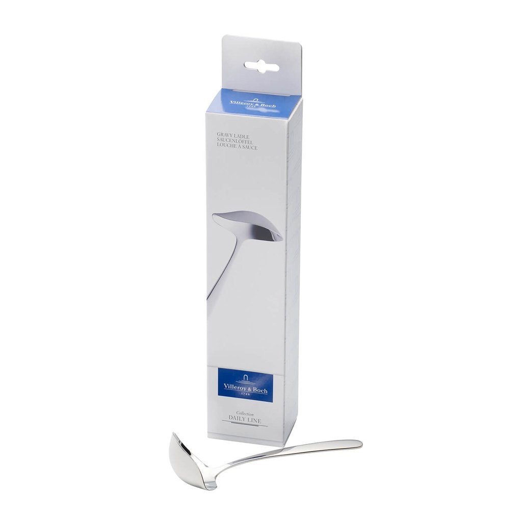 Villeroy & Boch Soßenlöffel Daily Line Saucenlöffel 182mm, Edelstahl, 1 Stck, spülmaschinenfest