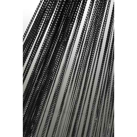 Fadenvorhang Fadenvorhang Lurex Stangendurchzug 300x250 cm Metallic-Effekt Vorhang, Haus und Deko, Stangendurchzug (1 St), Lichtschutz, Polyester