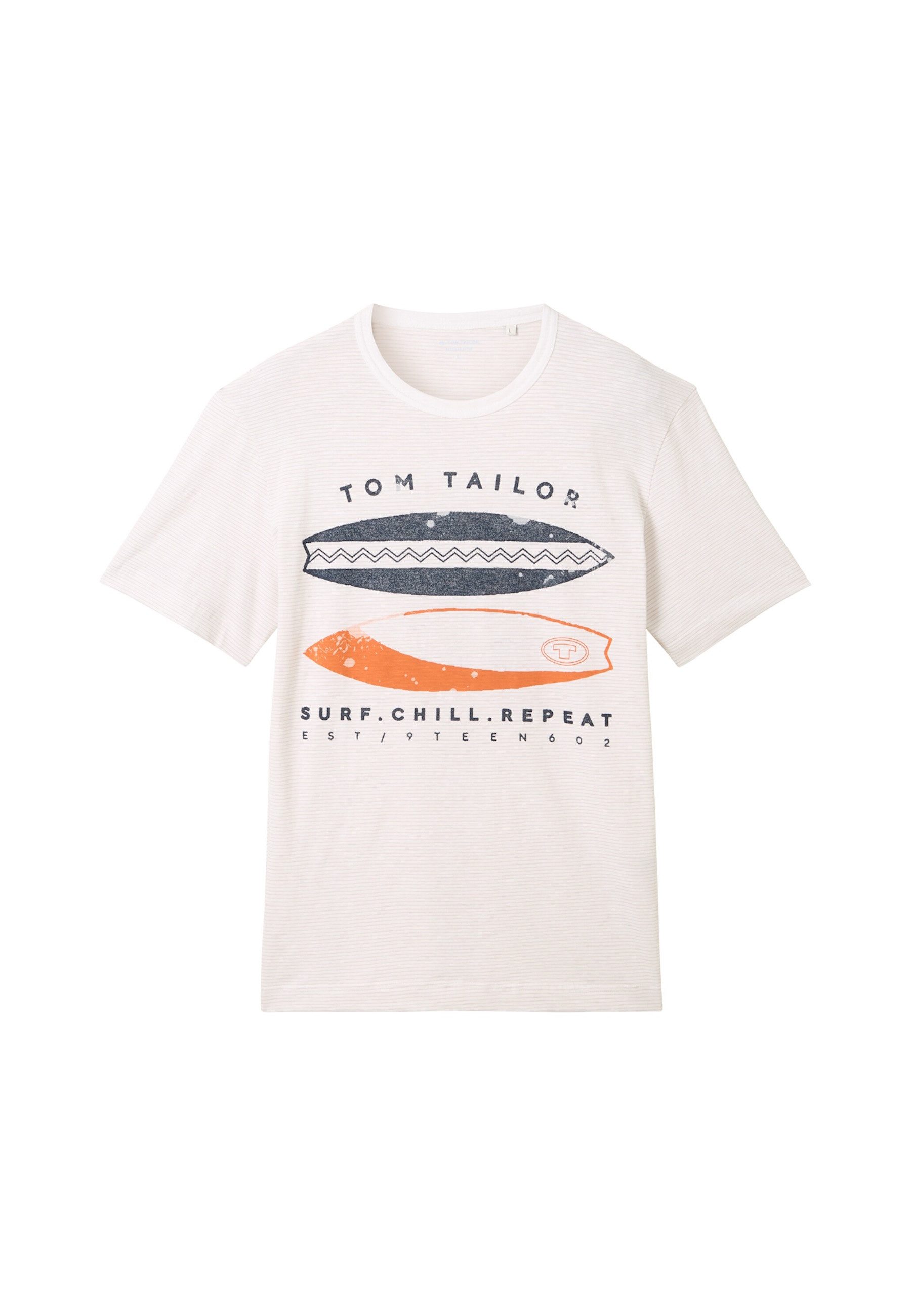 TOM TAILOR T-Shirt T-Shirt Kurzarmshirt (1-tlg., günstig online kaufen