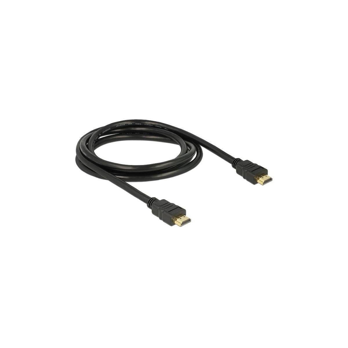 High Computer-Kabel, (200,00 Ethernet Delock >... A Kabel HDMI-A, HDMI cm) Speed HDMI mit – HDMI Stecker