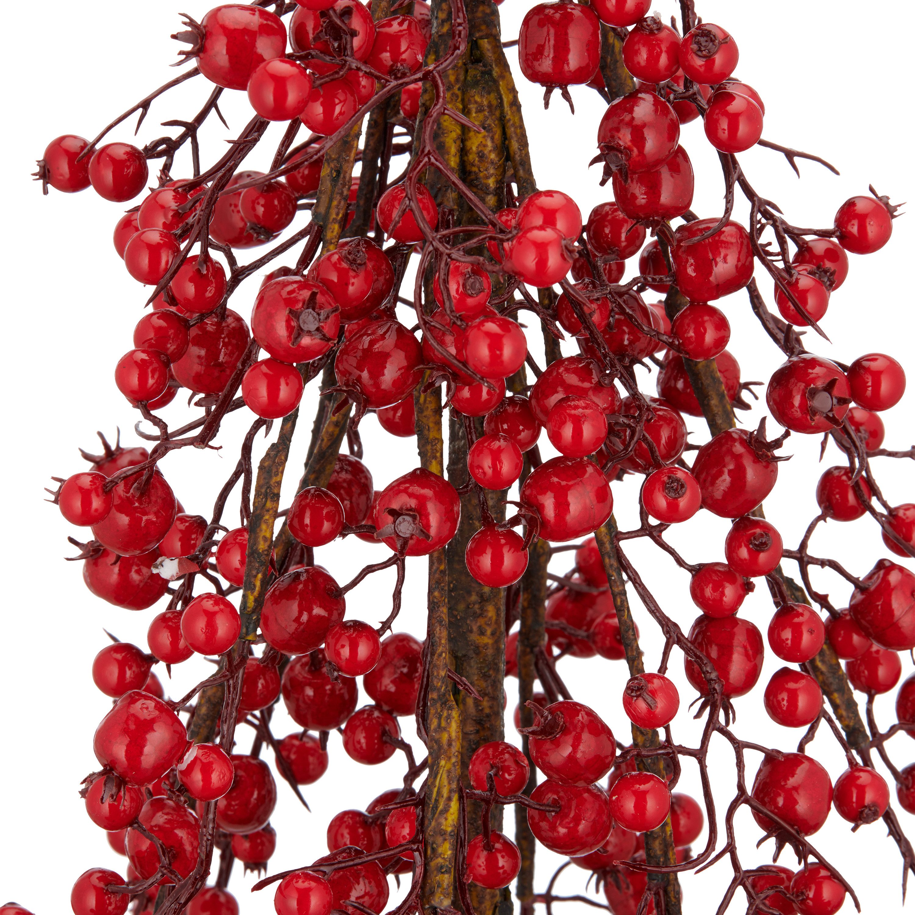 Winterliche Kunstpflanze Beerenbäumchen, Creativ green, Höhe 68 cm, in toll günstig online kaufen