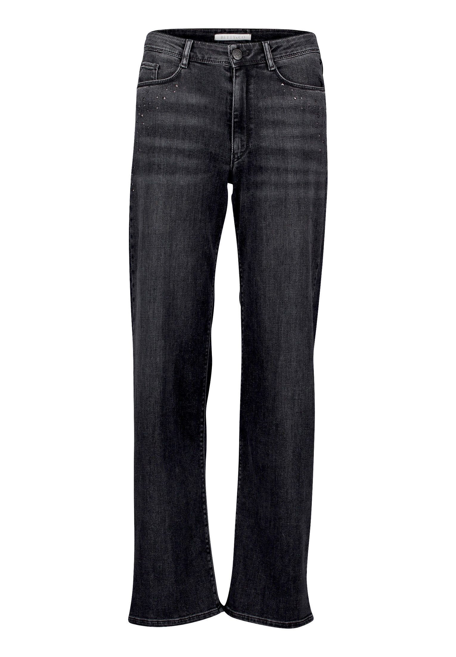 Betty&Co High-waist-Jeans Damen mit Strass