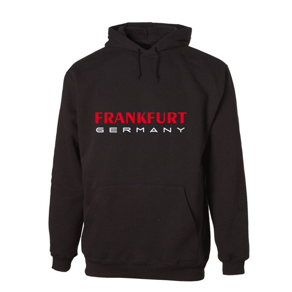G-graphics Hoodie Frankfurt Germany Unisex Pullover mit einem Motiv für den echten Fan