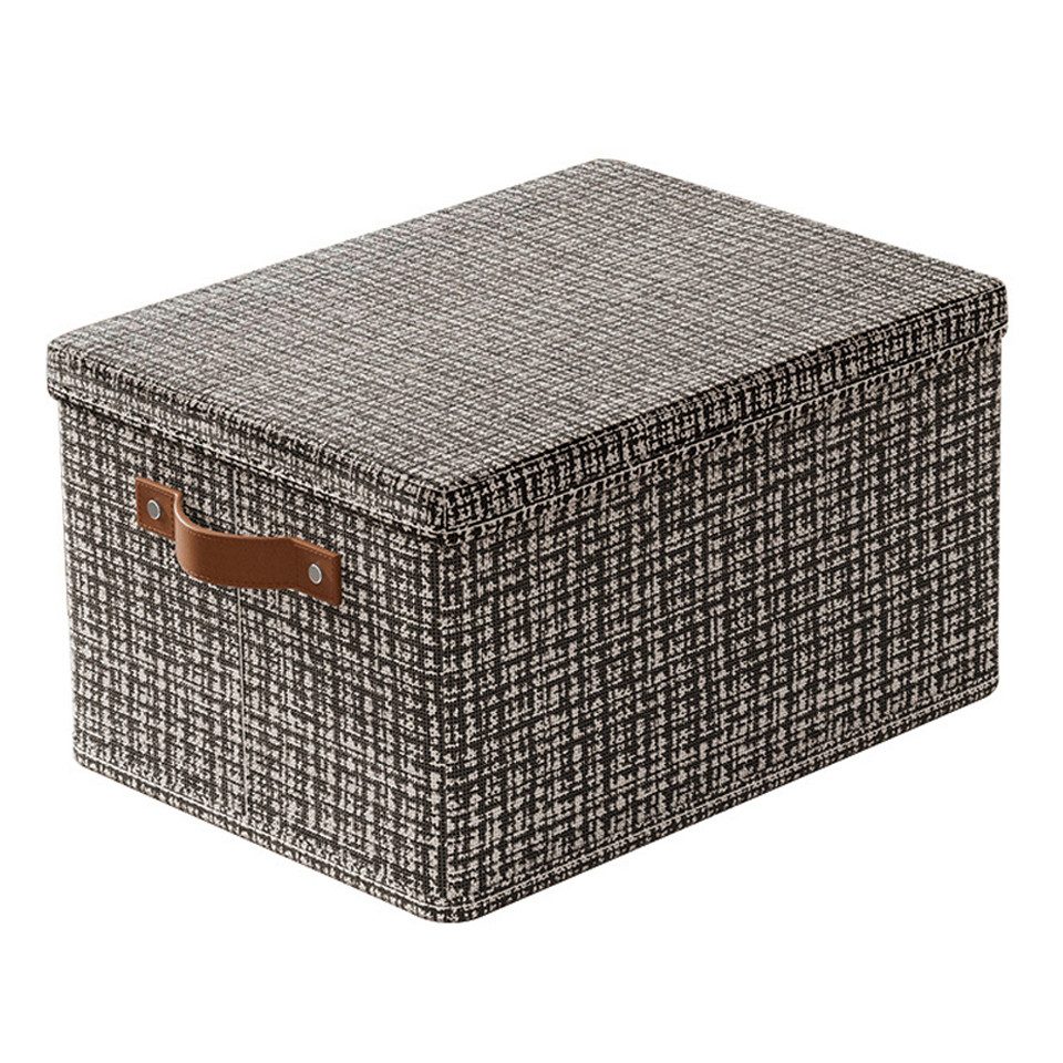 Coonoor Aufbewahrungsbox Haushaltskleiderschrank-Aufbewahrungsbox, Kleiderspeicherbox, Aufbewahrungsbox mit Deckel, faltbare Aufbewahrungsbox