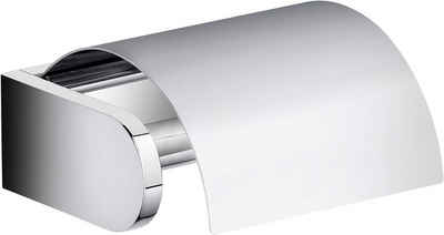 Keuco Toilettenpapierhalter, aus Metall, hochglanz-verchromt, mit Deckel