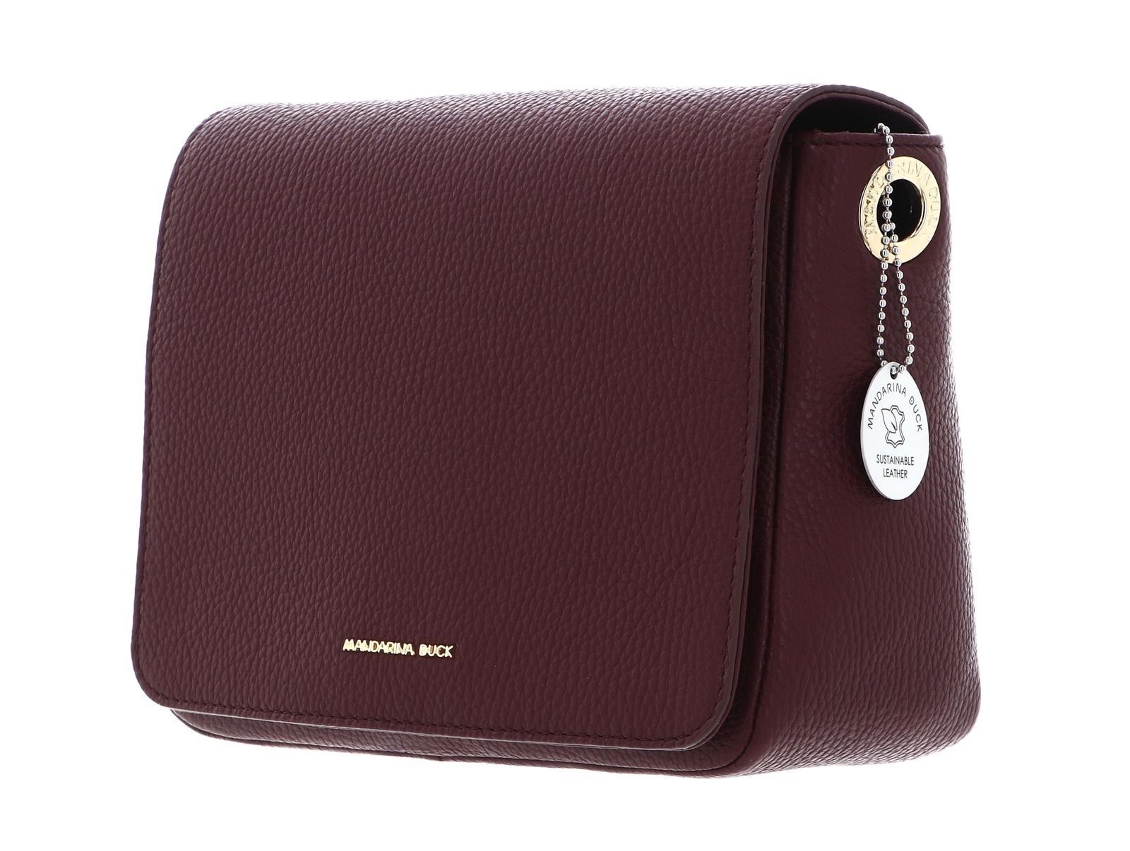 Umhängetasche Duck Windsor Mellow Wine Leather Mandarina