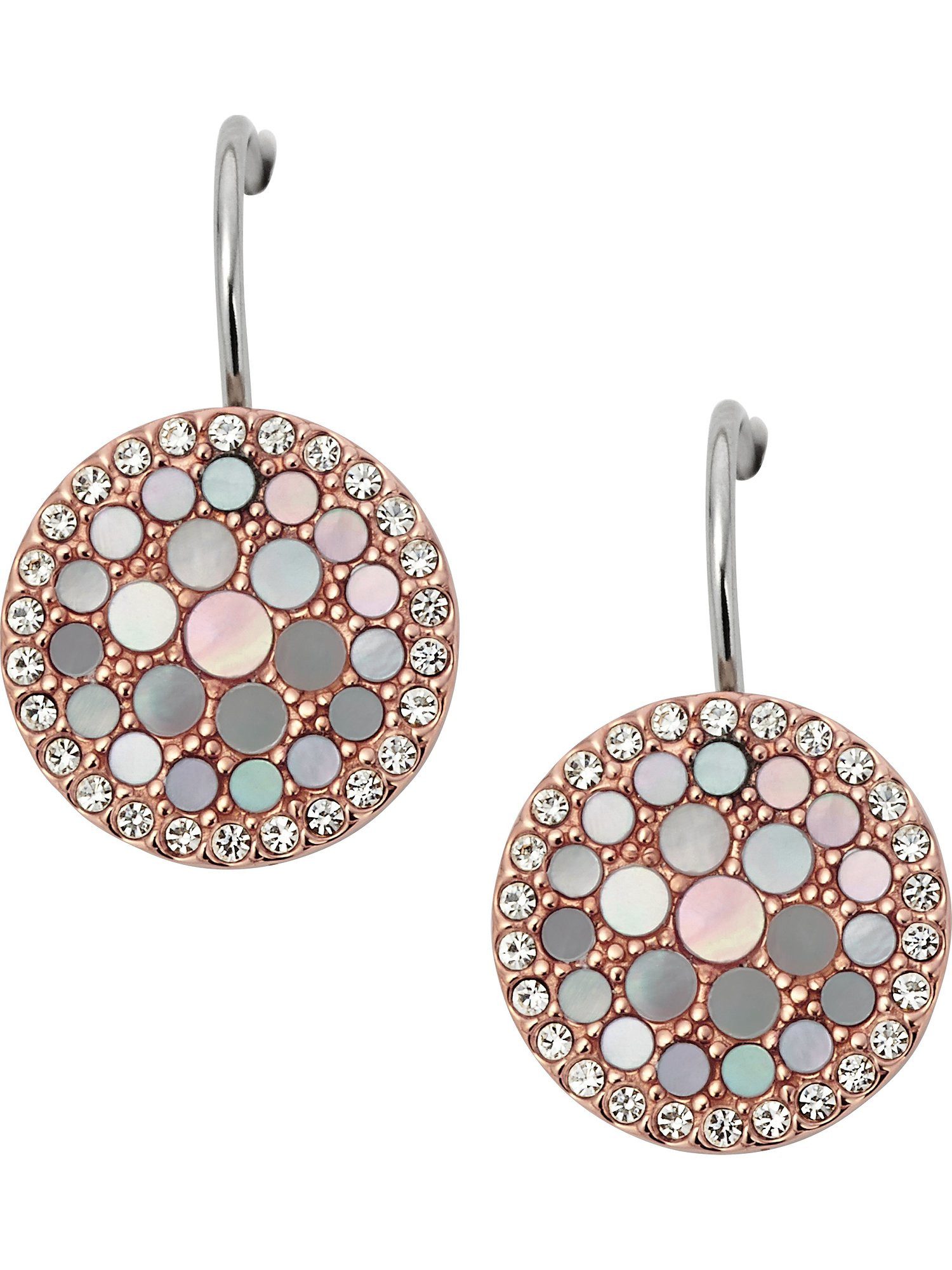 Fossil Paar Ohrhänger Fossil Damen-Ohrhänger Edelstahl günstig online kaufen