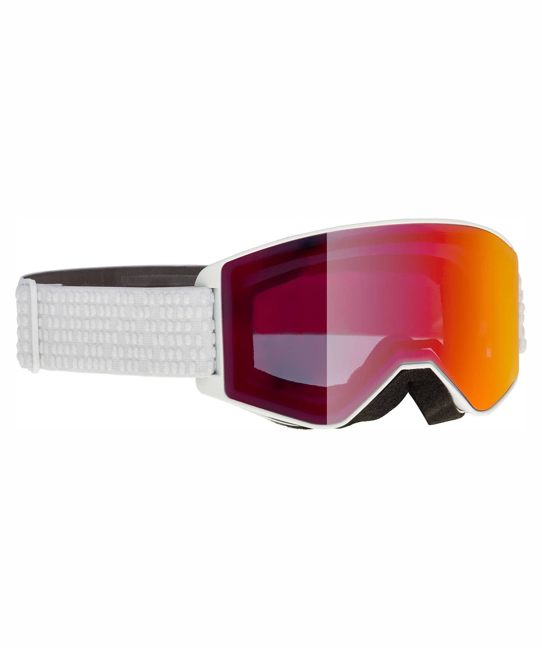 (903) Alpina Sports Skibrille Skibrille / weiss orange "Narkoja"