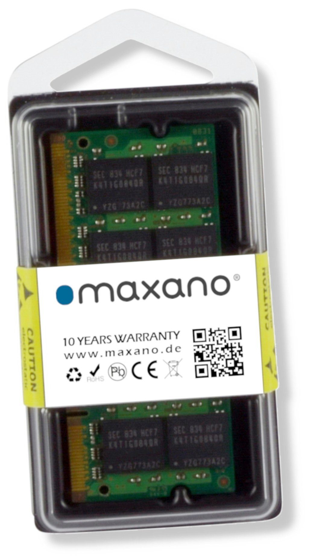 Maxano RAM für Asus Zenbook UX32VD, UX32VDA Arbeitsspeicher