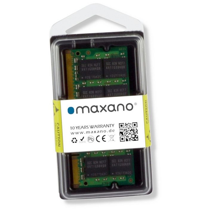 Maxano RAM für Dell Inspiron 13z (N301z) Arbeitsspeicher OV7855