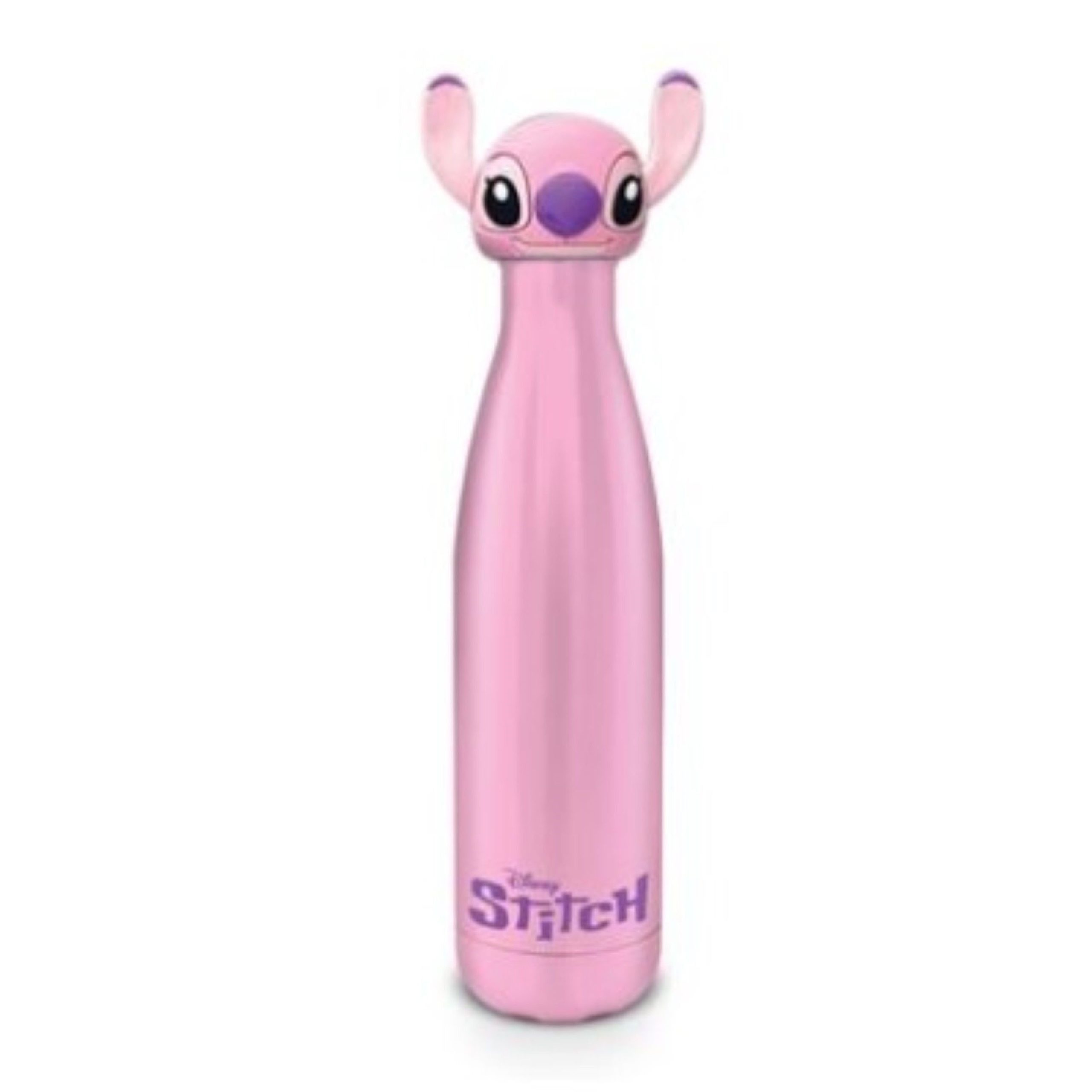 Pyramid International Trinkflasche Disney Lilo & Stitch Angel 3D Luxe Metall-Trinkflasche 540 ml, 3D-Verschluss in Form von Angels Kopf
