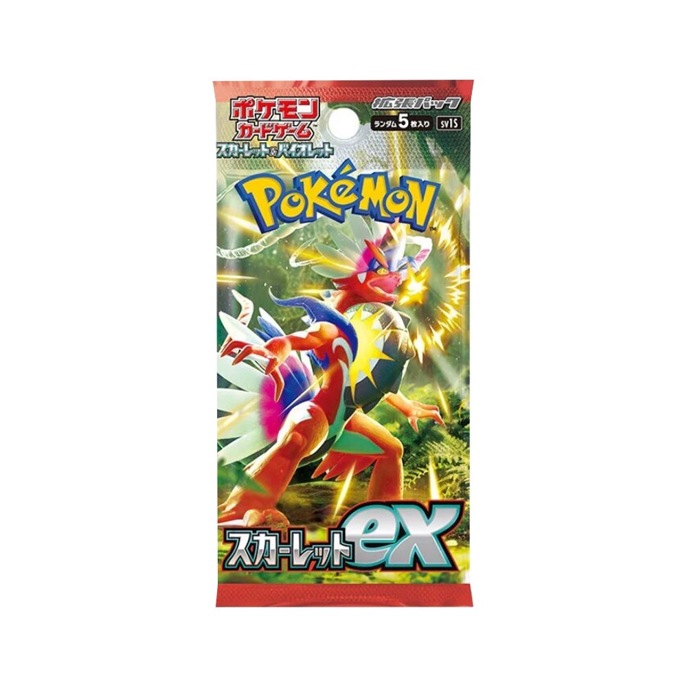 The Pokémon Company Sammelkarte Pokemon Scarlet EX Booster SV1S Japanisch