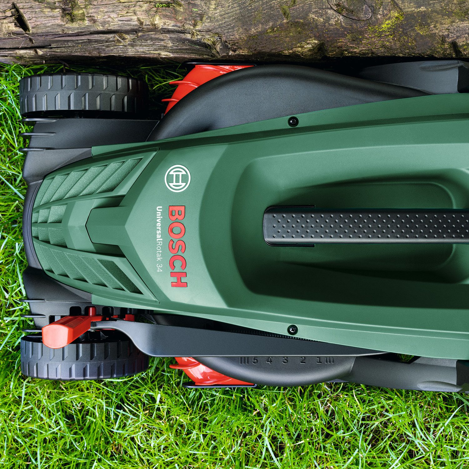 Bosch Home & Garden Elektrorasenmäher UniversalRotak 34-405, 34 cm Schnittbreite – Bild 4 von 5