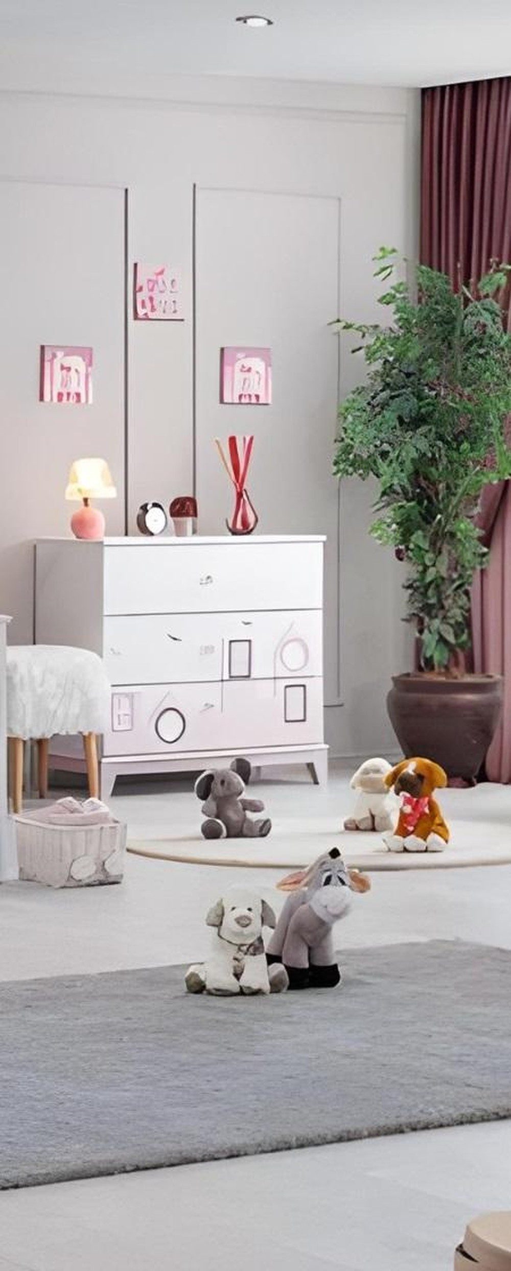 JVmoebel Kommode Bunte Holzkommode für modernes Schlafzimmerdekor (1 St., Kommode), Made in Europa