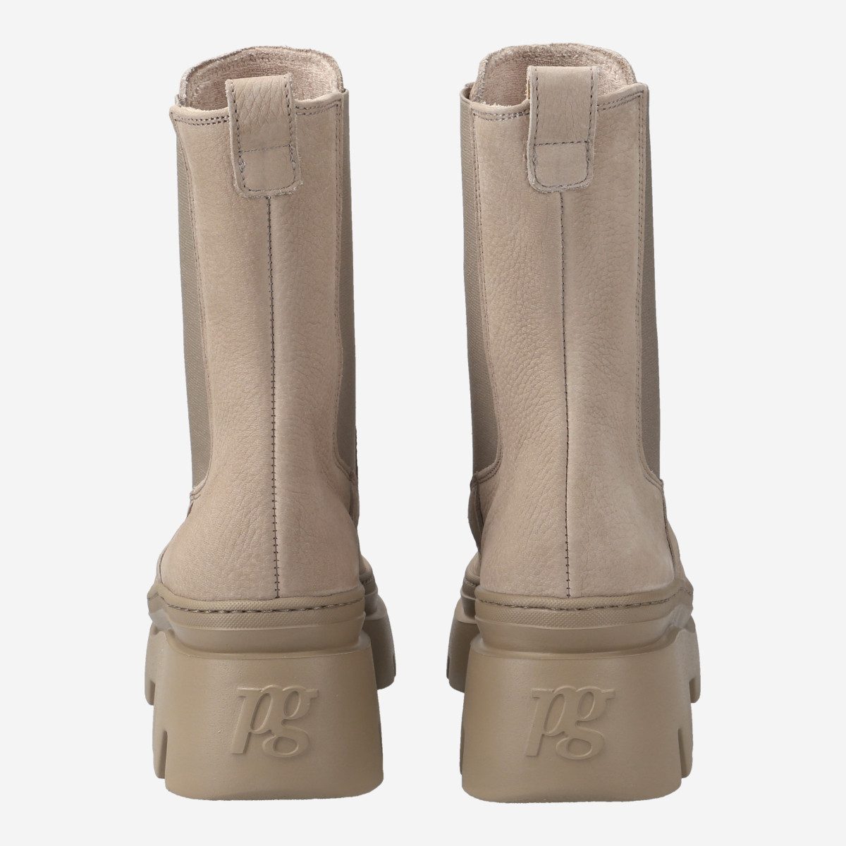 Paul Green Paul Green 8030-004, Chelsea Boots, Stiefeletten, Beige, Damen Chelseaboots