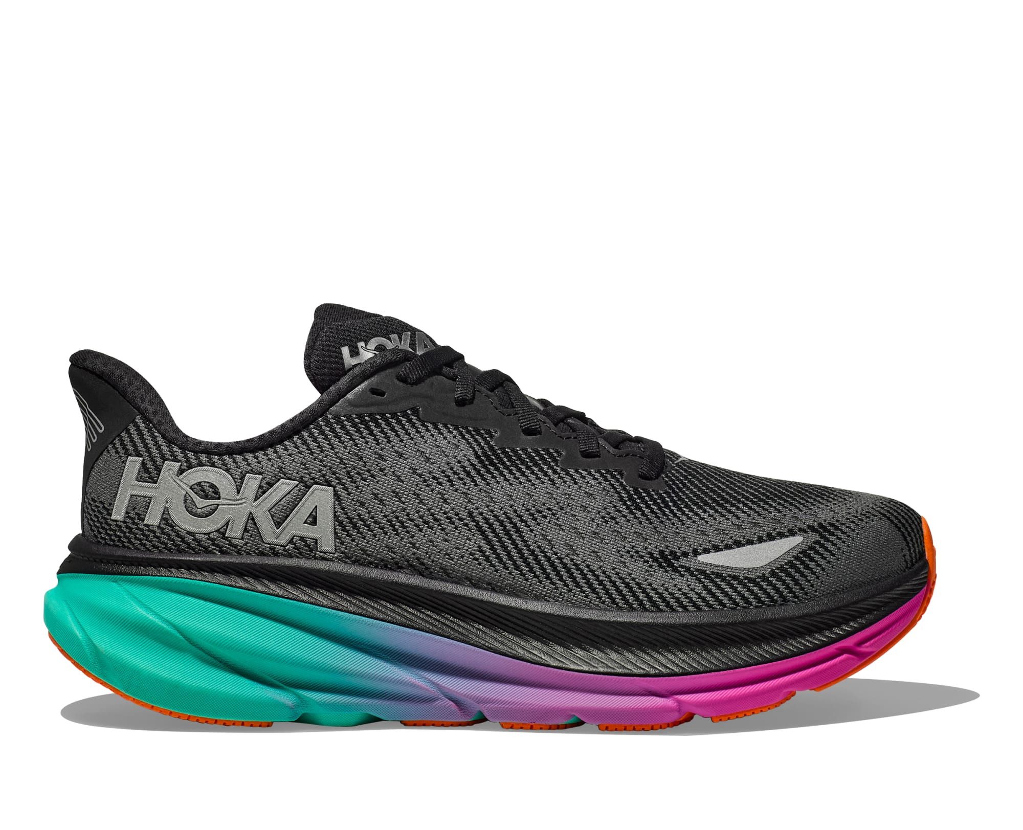 Hoka One One W Clifton 9 GTX - Damen Laufschuh - Black/Electric Aqua Laufsc günstig online kaufen
