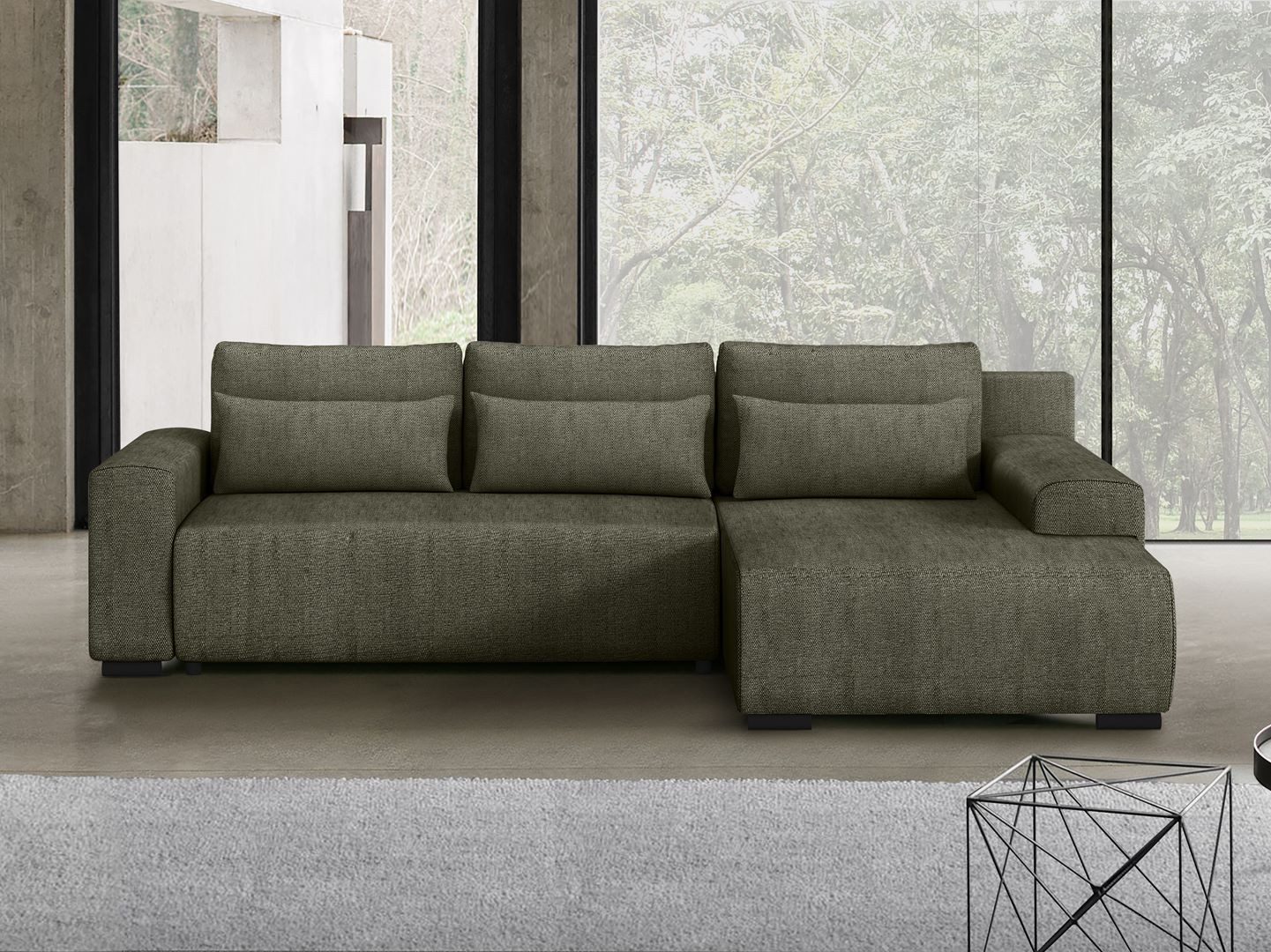 Beautysofa Ecksofa Benny, mit Schlaffunktion, Bettkasten, günstig online kaufen