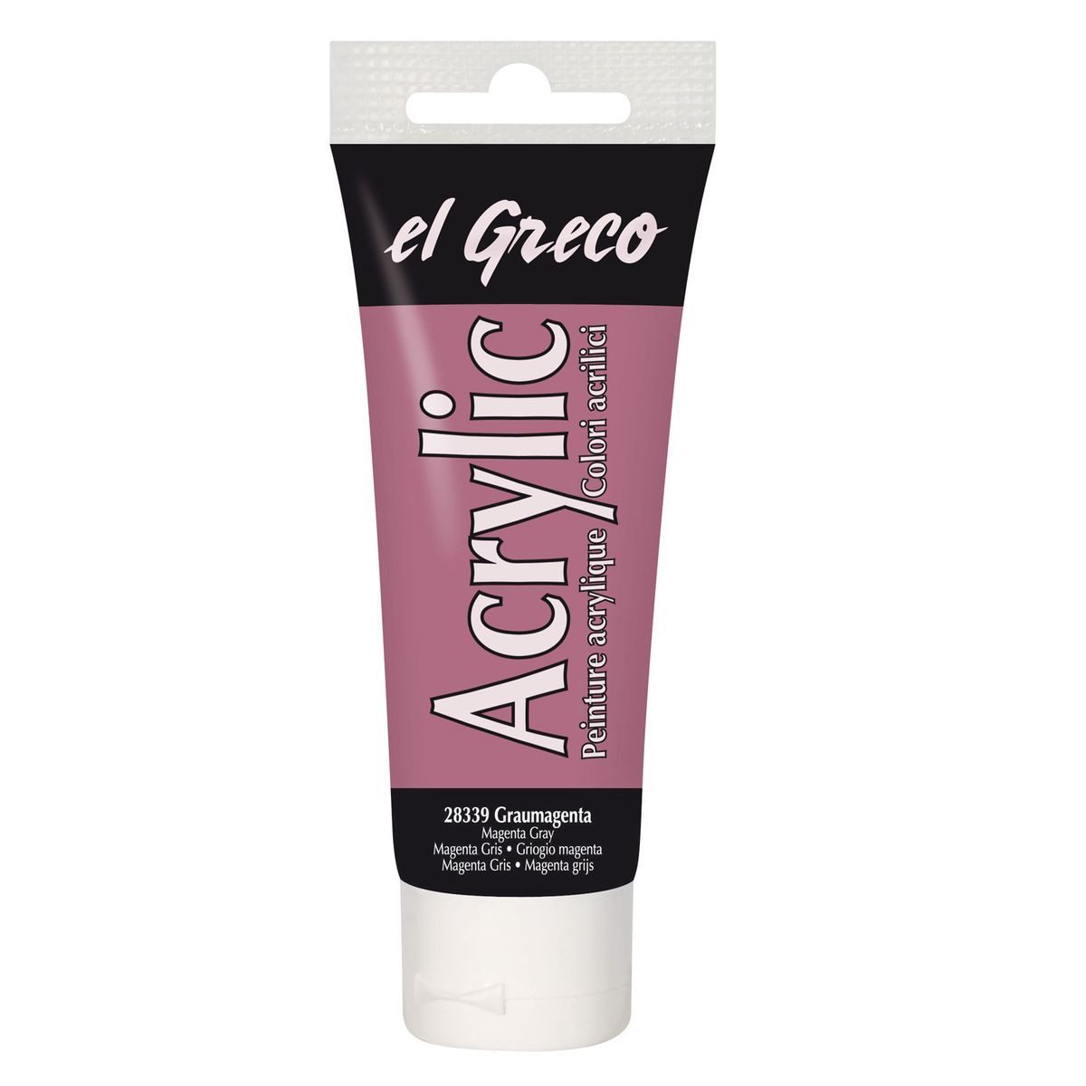 C. KREUL Acrylfarbe KREUL Acrylfarbe eL Greco graumagenta 75ml Tube