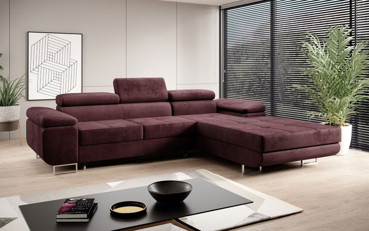 Luxusbetten24 Schlafsofa Designer Sofa Calvera, mit günstig online kaufen