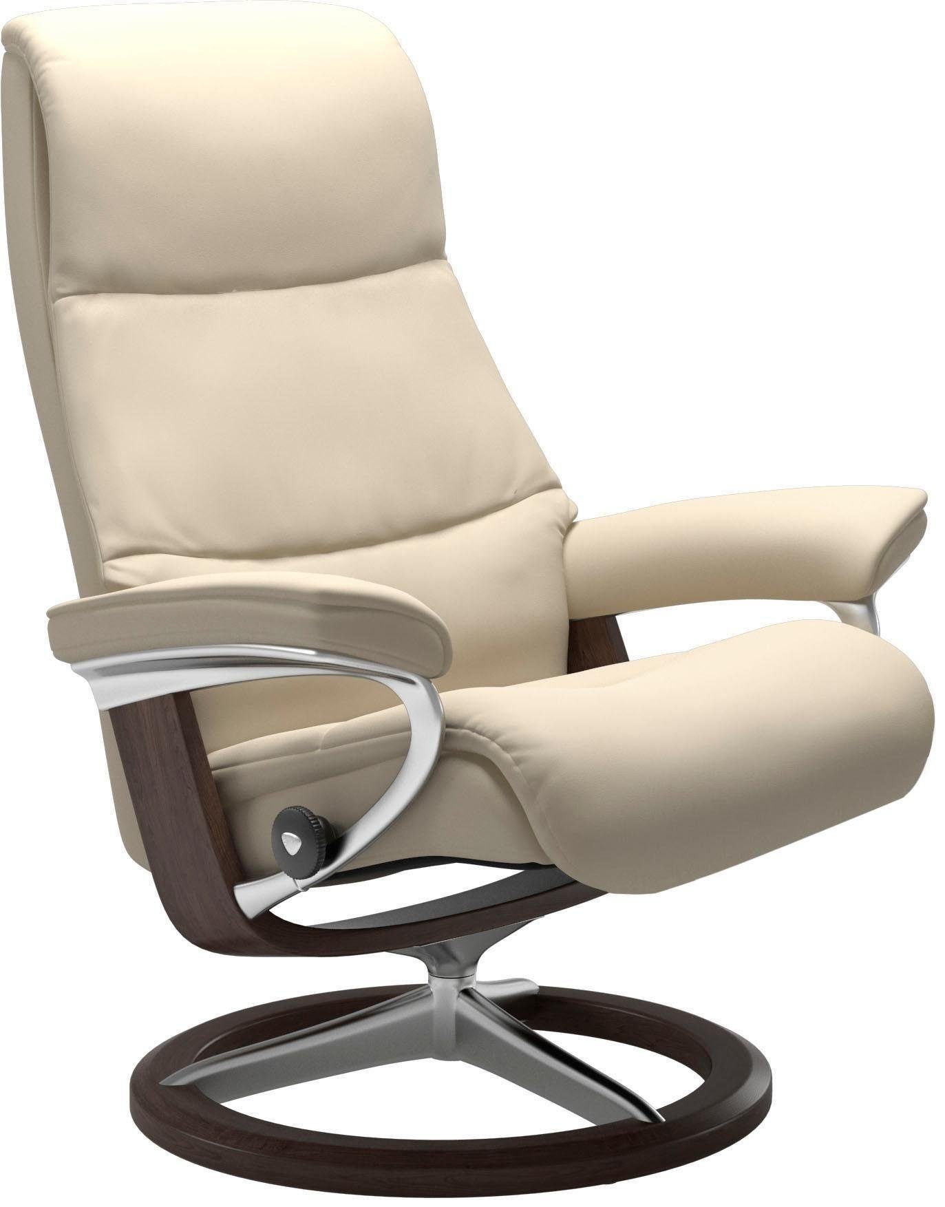 Base, L,Gestell Relaxsessel mit Signature Größe Wenge Stressless® View,