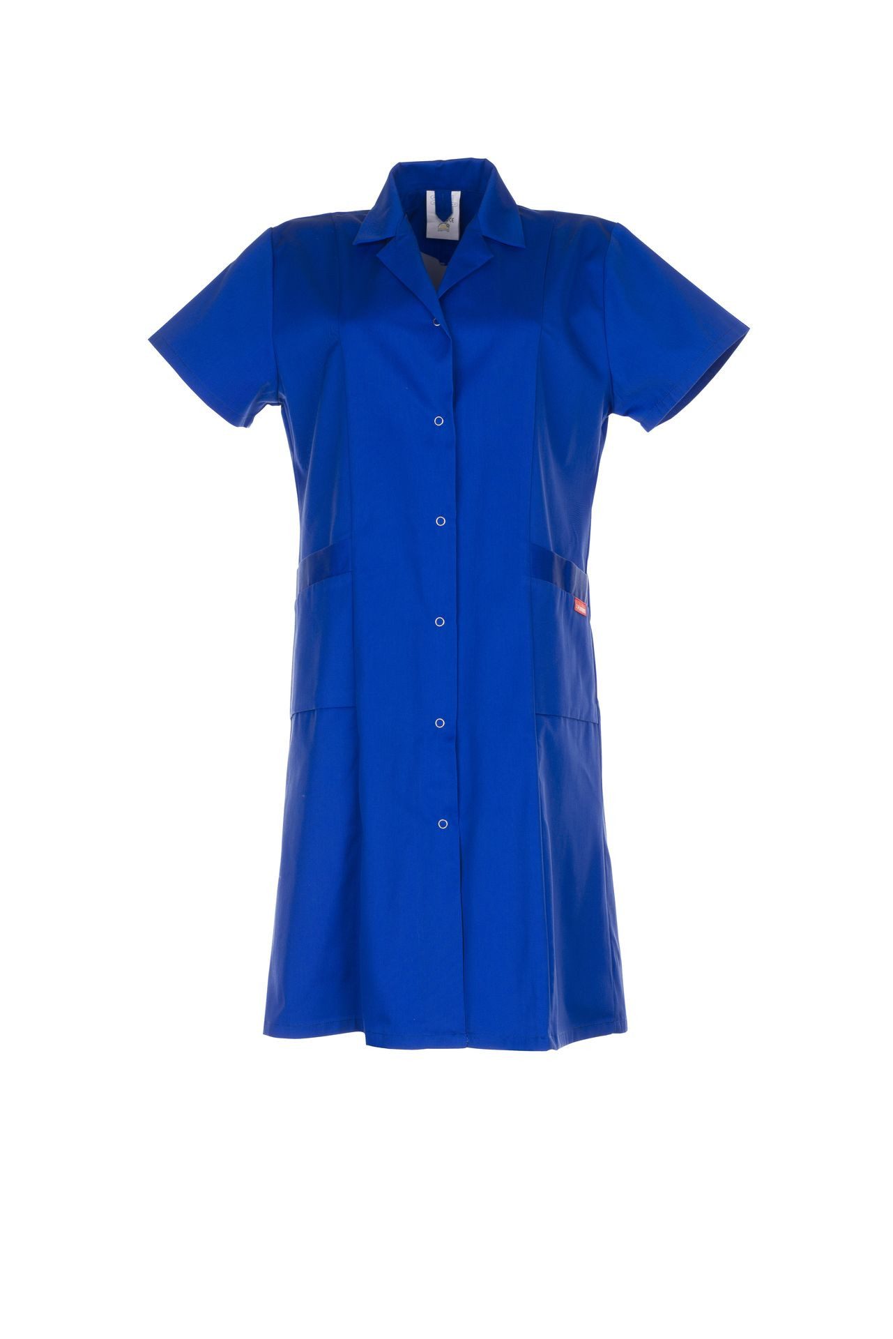 Planam Arbeitsjacke PLANAM Damen Berufsmantel DAMEN Revers Kurzarm Kornblumenblau