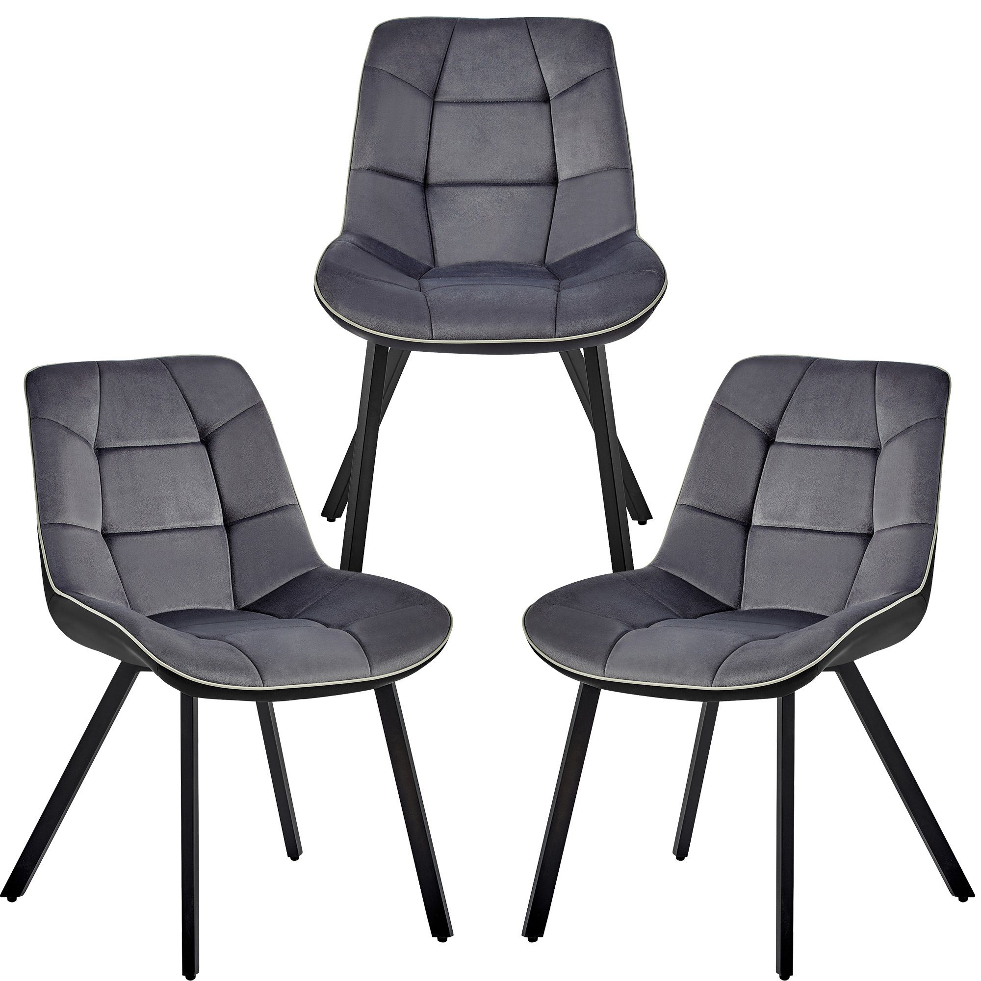TRISENS Esszimmerstuhl Leonie (1er, 2er, 3er oder 4er Set, 1 St