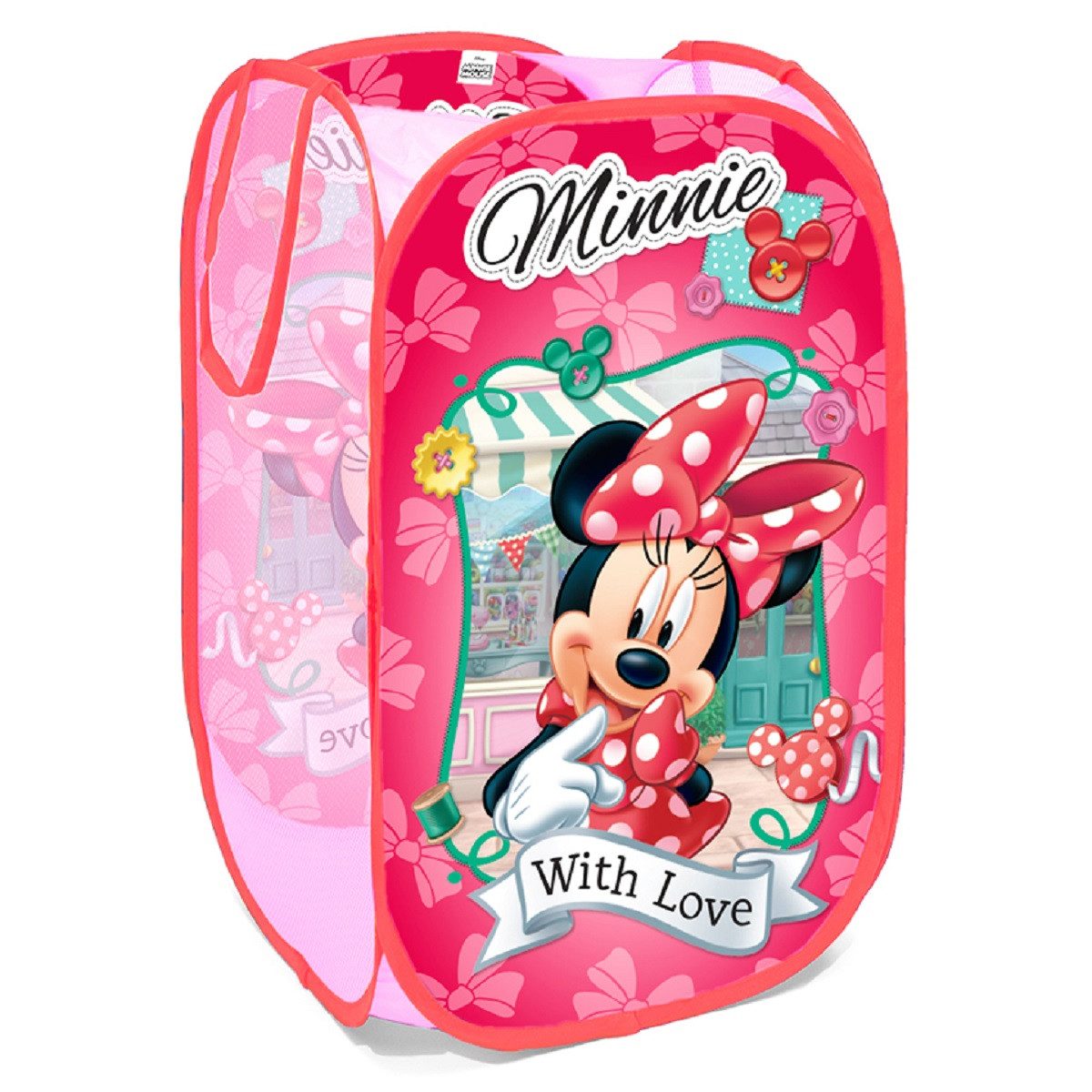 Disney Minnie Mouse Aufbewahrungskorb Aufbewahrungstasche für Spielzeug – E günstig online kaufen