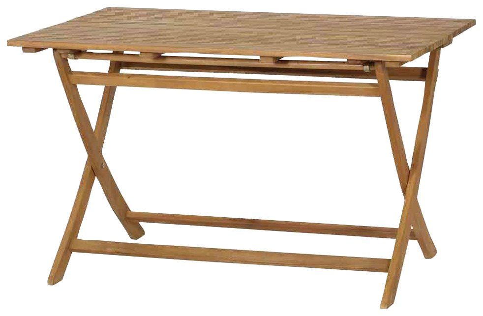 Siena Garden Klapptisch Falun, 80x74 cm, Akazienholz