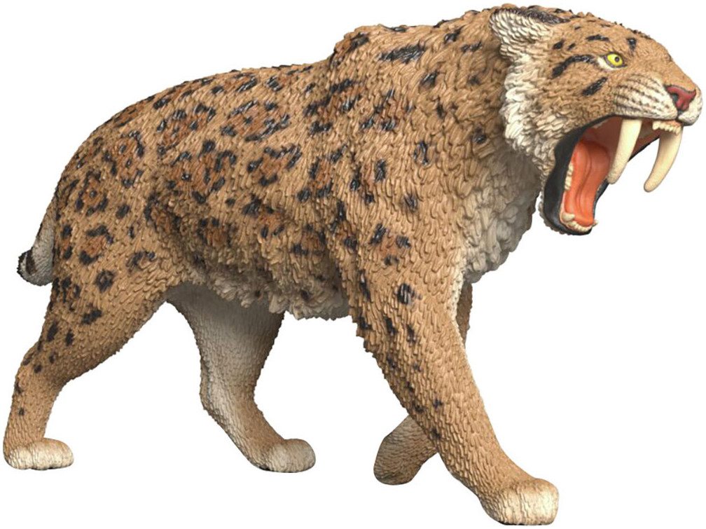 Schleich® Spielfigur DINOSAURS, Säbelzahntiger (15054)