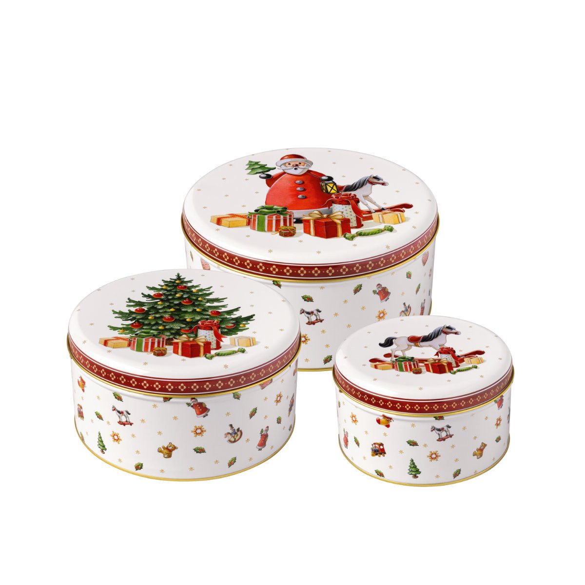 Villeroy & Boch Dose Winter Collage Accessoires Weihnachtsgeschirr