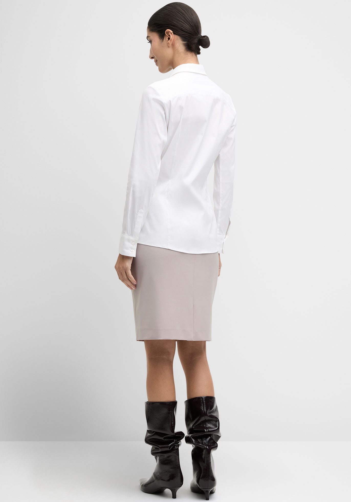 Cinque Hemdbluse CIBRAVO Mit Markenlabelplättchen am Saum günstig online kaufen