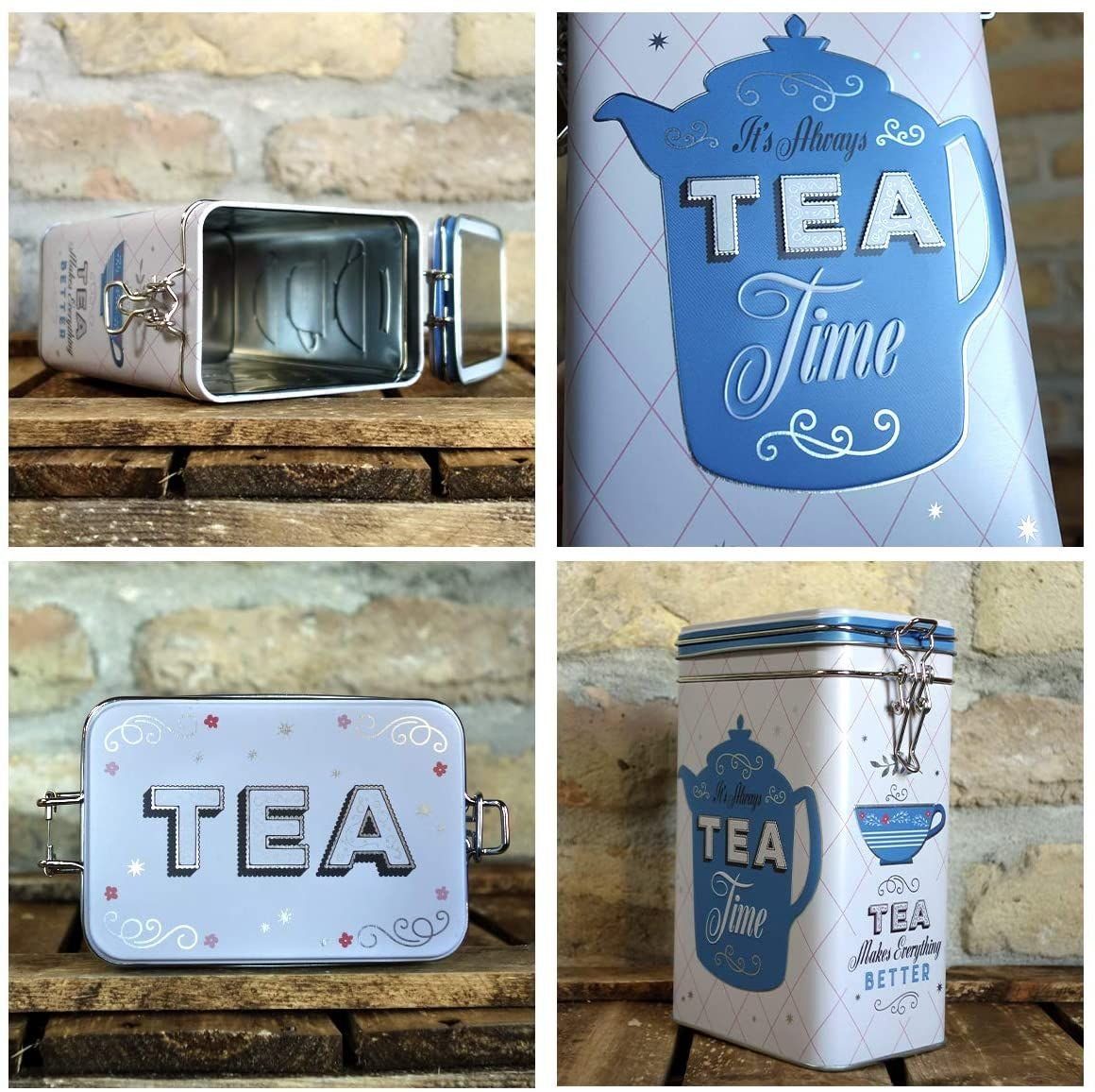 Nostalgic-Art Kaffeedose Aromadose - Home & Country - Tea Time – Bild 4 von 5