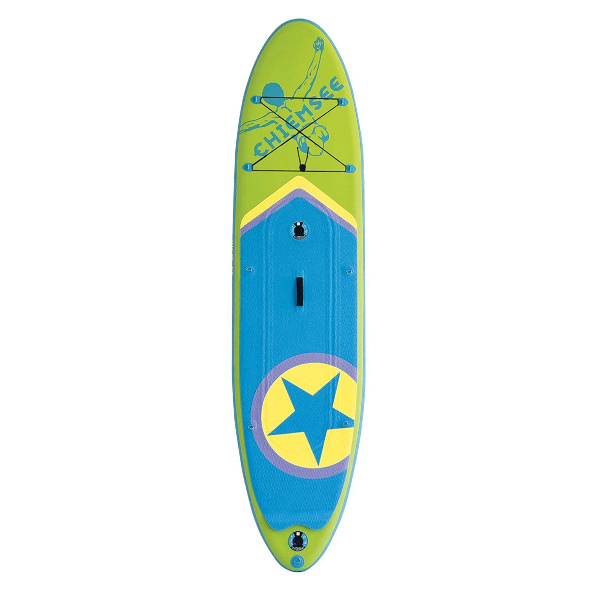 SUP-Board Chiemsee SUP-Set inkl. Board, Paddel, Pumpe, Leash & Rucksack