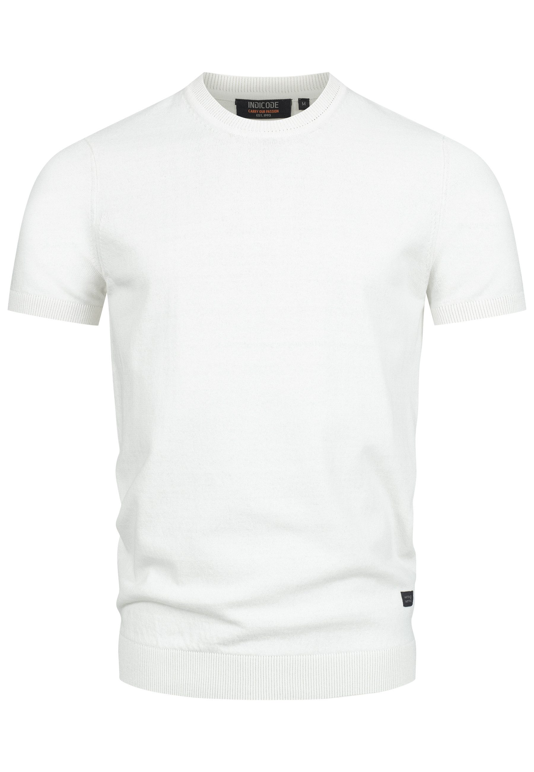 Indicode T-Shirt Herren INVasko Shirt Tee Herrenshirt T-Shirt Feinstrick mi günstig online kaufen