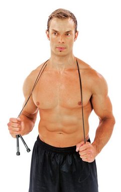 JOKA international Springseil Iron Gym Adjustable Speed Rope