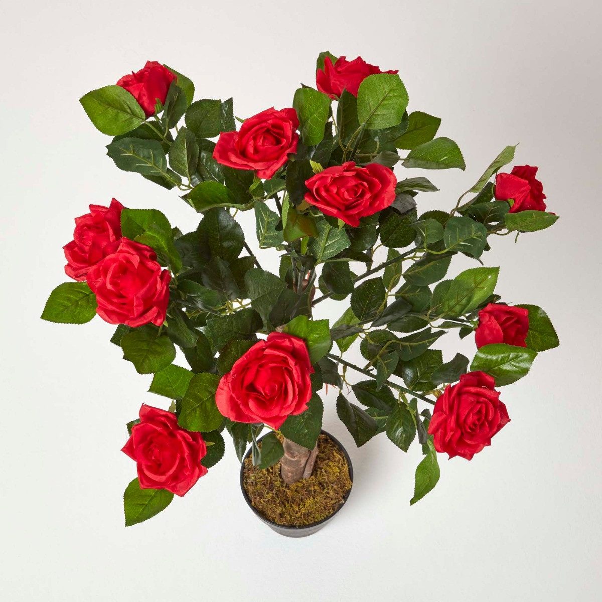 Kunstbaum Kunstbaum Rot 'Rosenbaum', 90 cm, günstig online kaufen