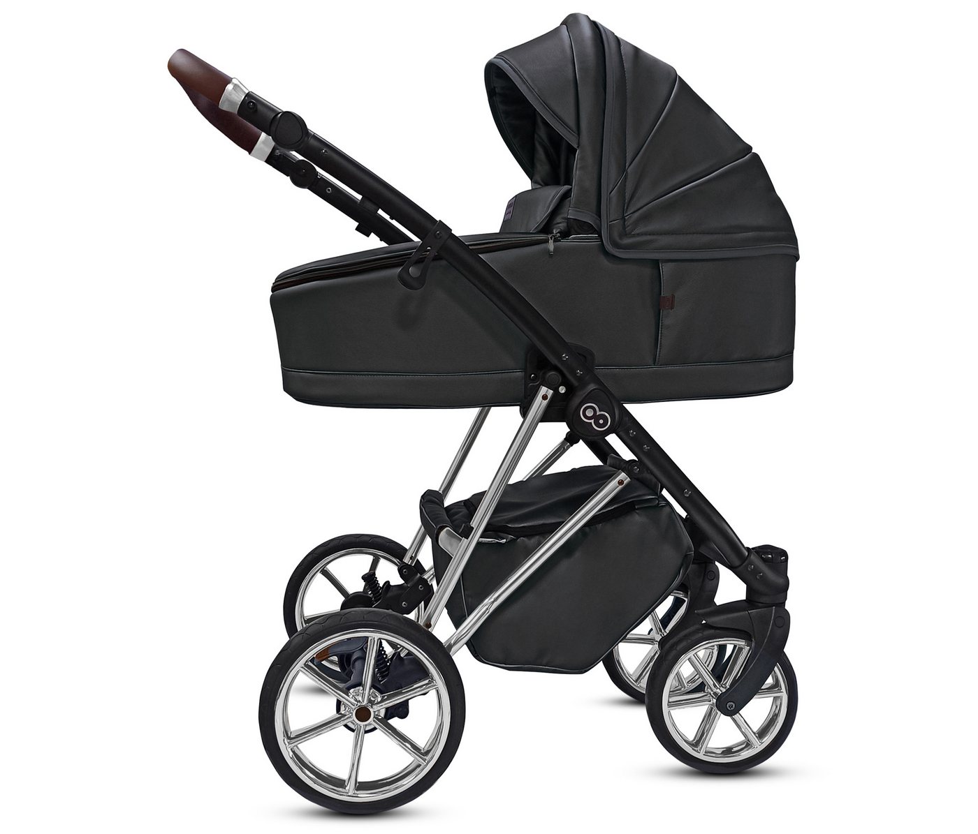 Thumbnail - TPFLiving Kombi-Kinderwagen 2in1 Musse Royal, Baby Buggy Babywanne 5-Punkt-Sicherheitsgurt, Zubehör-Set Kinderwagen 2 in...
