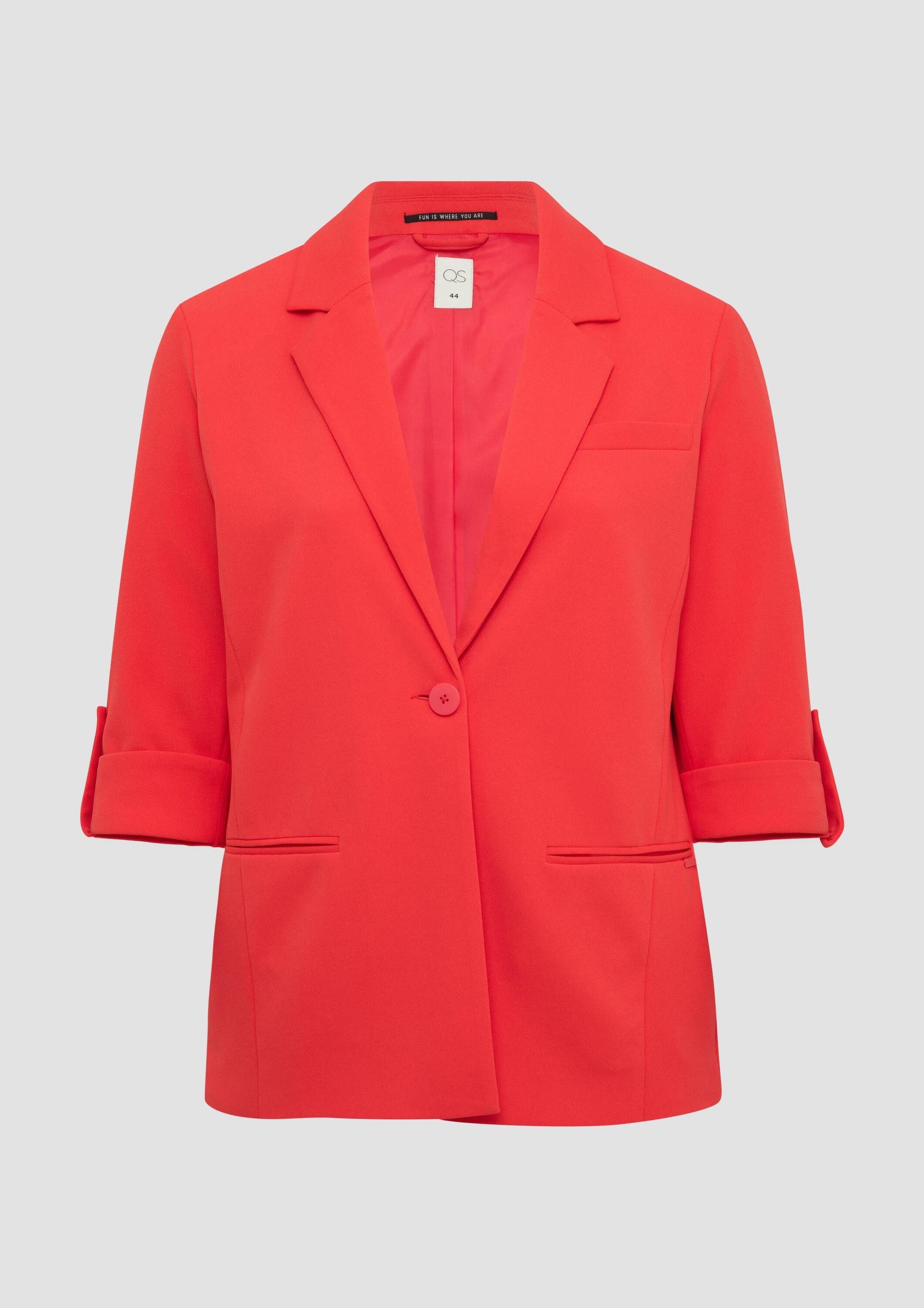 QS Jackenblazer Indoor-Blazer Blazer mit Reverskragen