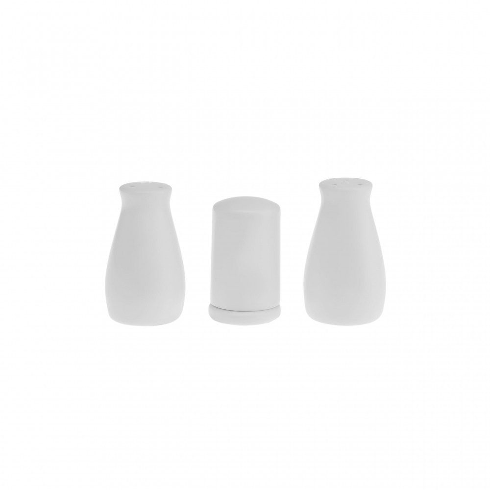 Karaca Geschirr-Set Geschirr-Set, Porzellan Platin Hochwertig Premium Elegant, 12 Personen, Porzellan, 53-teilig, inkl. Zubehörteile wie Salzstreuer