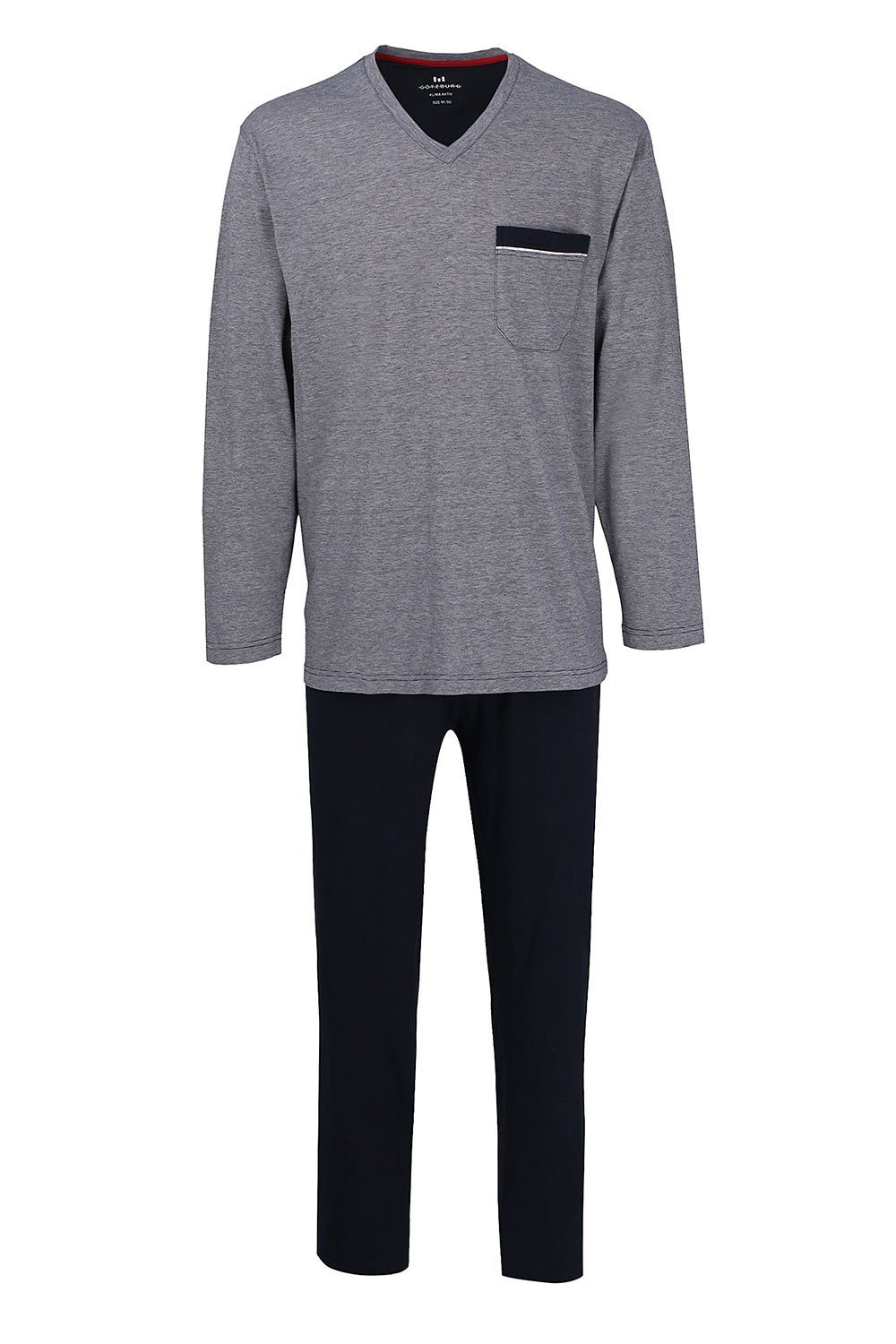 GÖTZBURG Pyjama Klima Aktiv langer Herren Schlafanzug günstig online kaufen