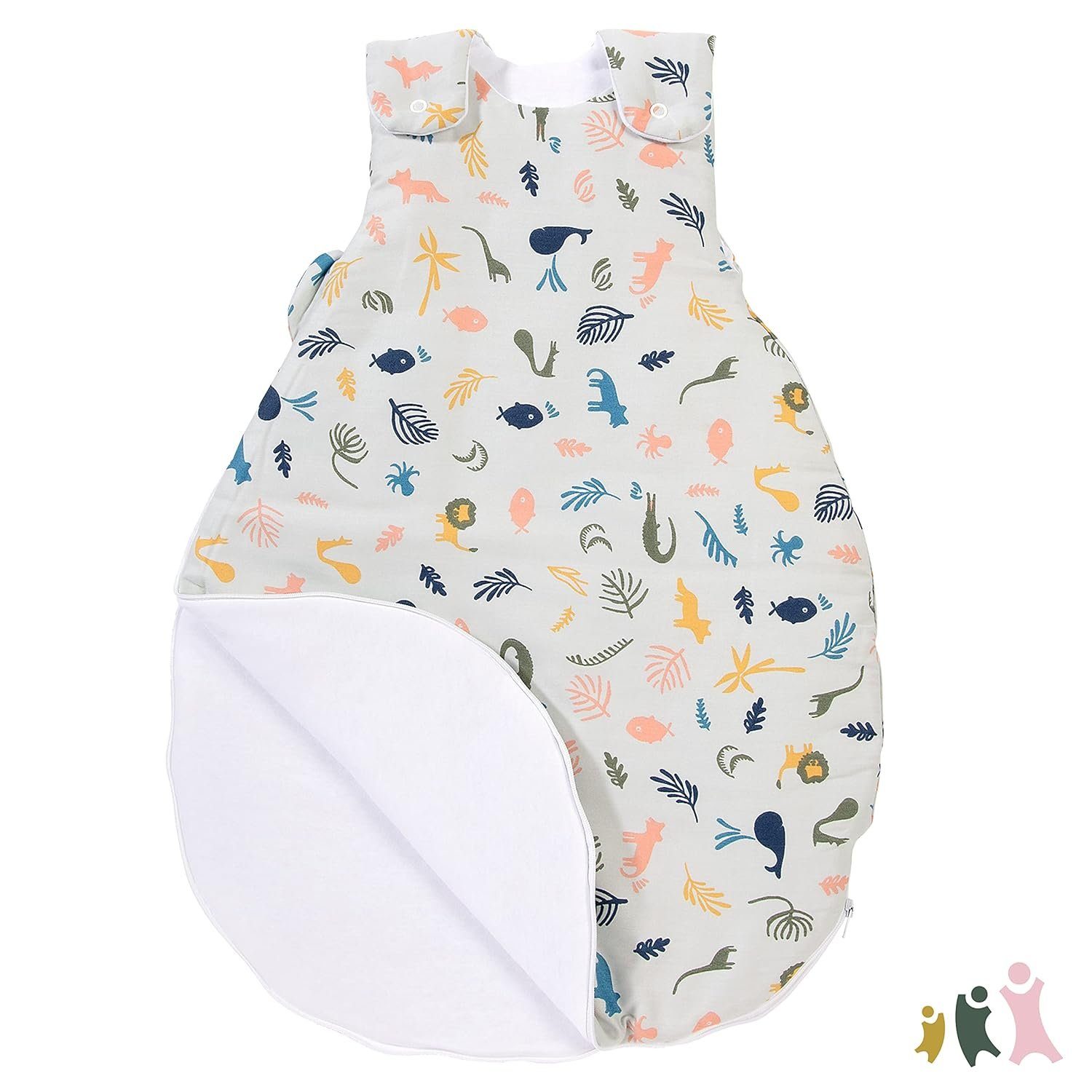 Geuther Babyschlafsack Geuther Bio-Babyschlafsack Größenverstellbar, Pflegeleicht, Party. (1x Babyschlafsack Set, Babyschlafsack), Geuther 4123 Babyschlafsack: Bio-Baumwolle, Top-Qualität.