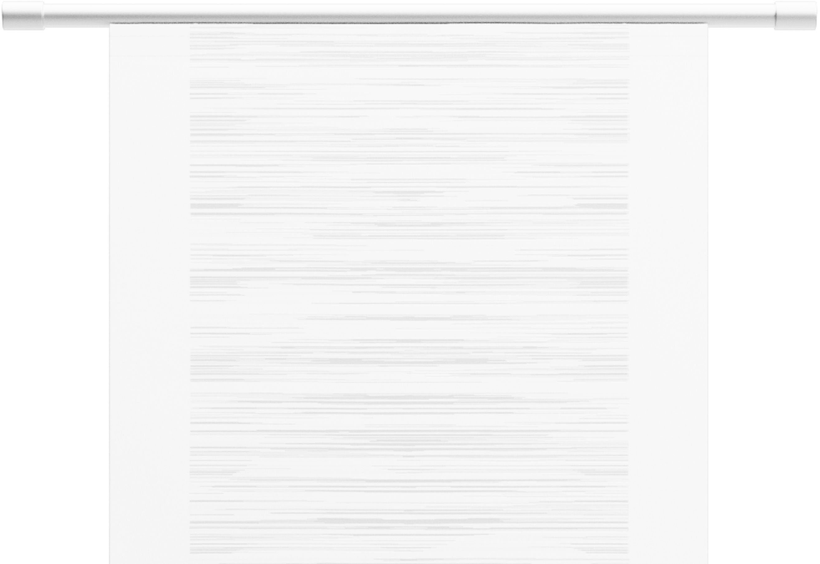 Neutex for you! Schiebegardine Padova (1 St), Klettband, halbtransparent, Scherli, inkl. Befestigungszubehör, Breite: 57 cm