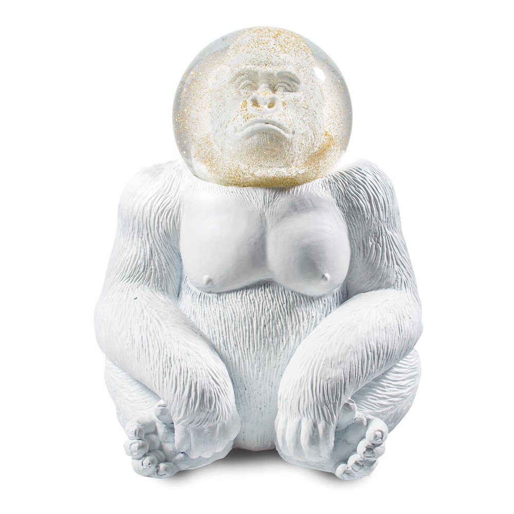 Donkey Products Dekofigur Donkey Summerglobe - The Gorilla/ Glitzerkugel