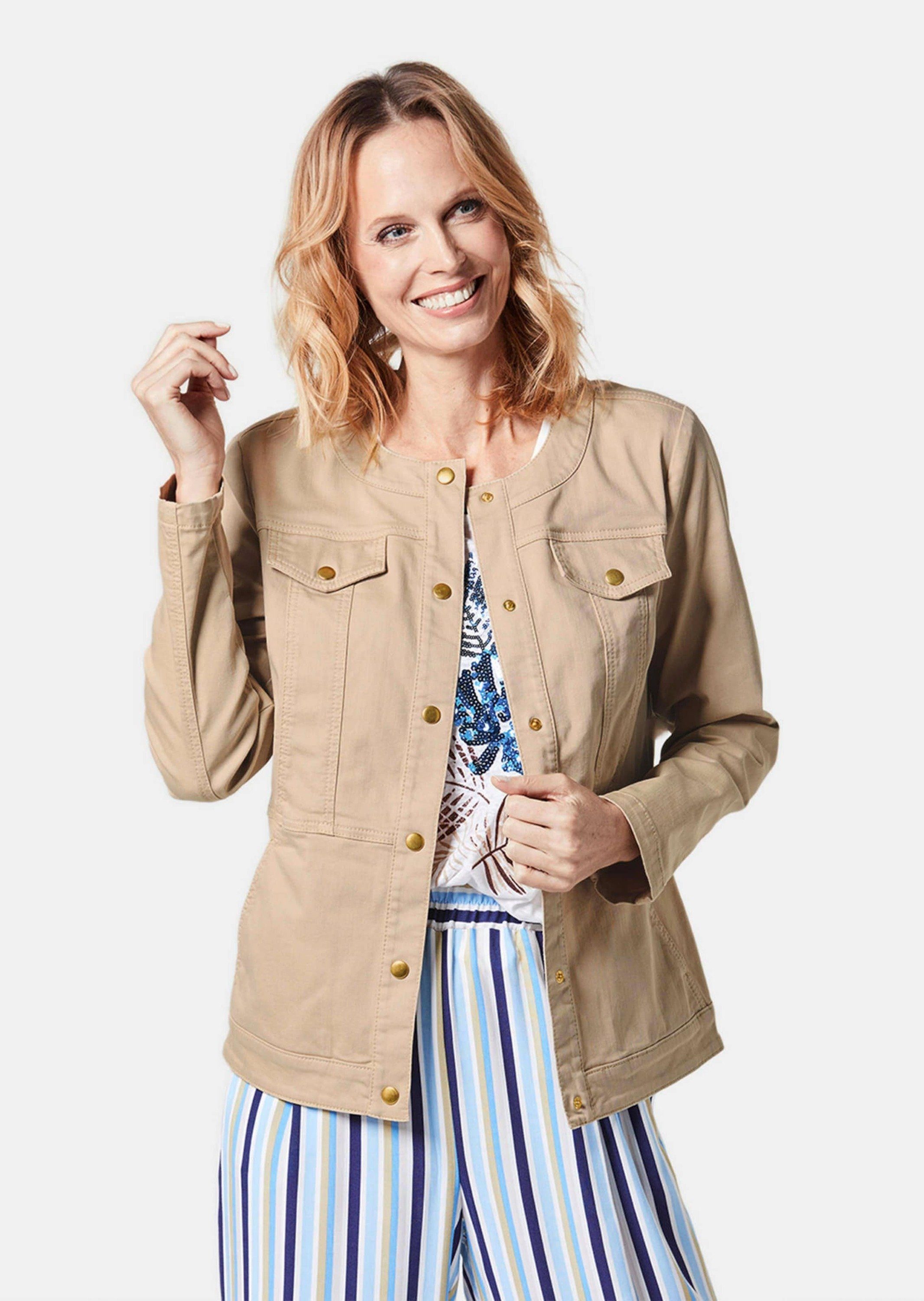 GOLDNER Outdoorjacke Jacke sportive Nahtführung günstig online kaufen