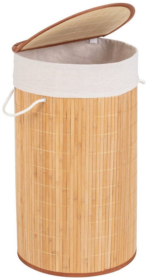 WENKO Wäschetruhe »Bamboo«, 55 l-HomeTrends