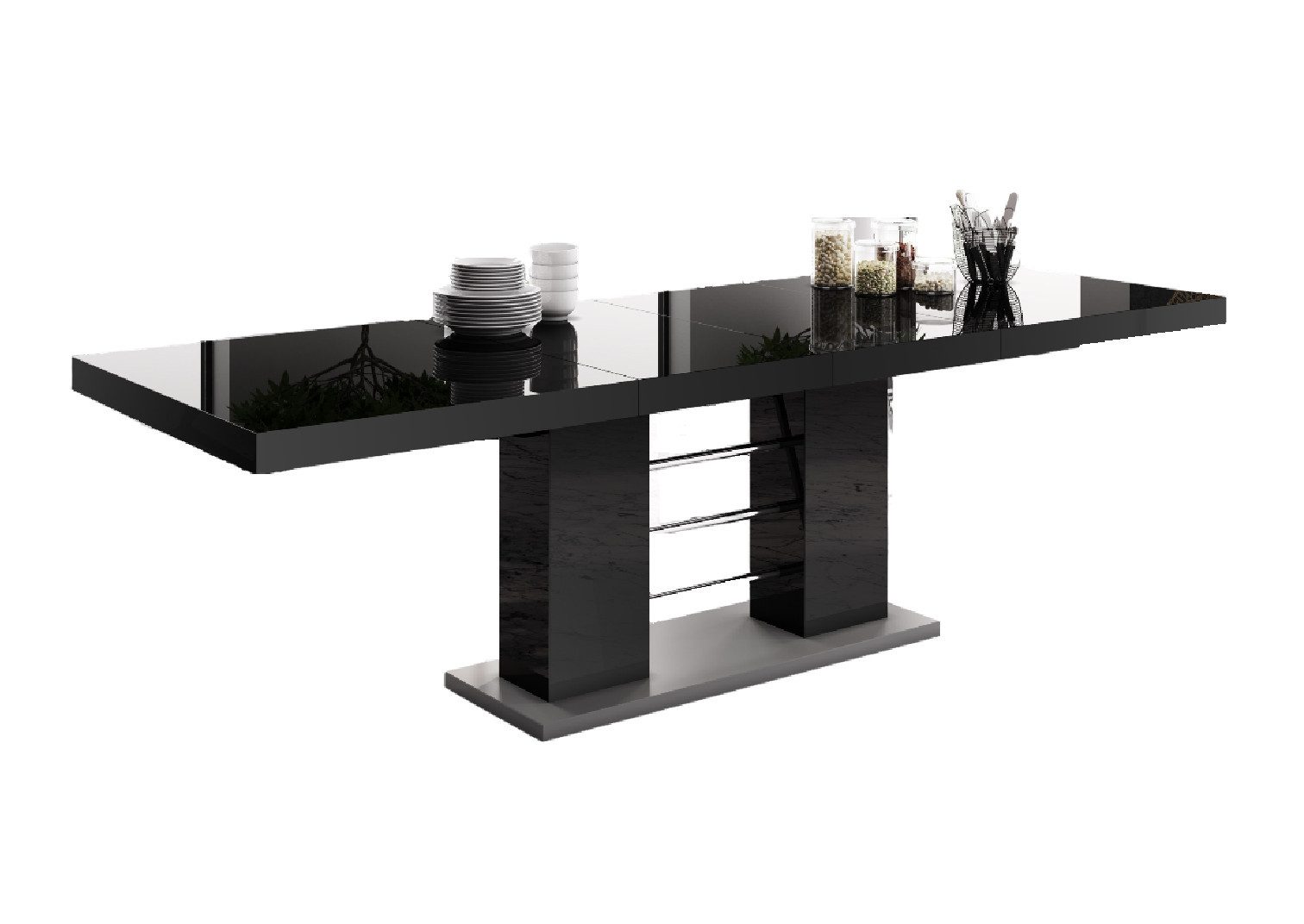 designimpex Esstisch Design HE-111 Schwarz - günstig online kaufen